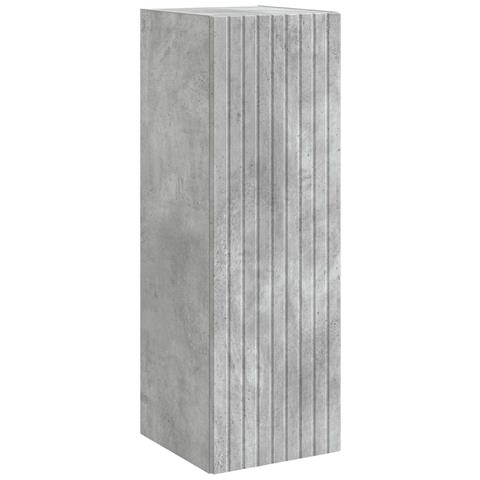 Set di mobili per il bagno 3 pz Grigio Cemento - Foto 2