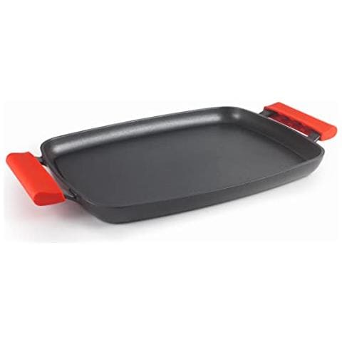 24347 - Piastra grill TitanFull, in alluminio pressofuso, con rivestimento antiaderente QuanTanium a 3 strati - Foto 1