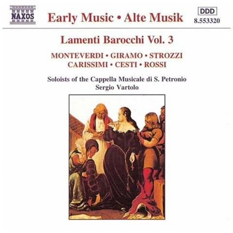 Lamenti Barocchi Vol. 3: Brani Di Monteverdi, Giramo, B. strozzi, Carissimi, Cesti - Foto 1
