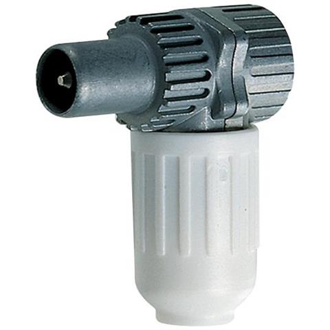 01634 - Connettore Tv-rd-sat Maschio 90 Bianco - Foto 2
