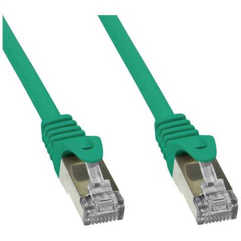 ICOC LS6-005-GREET - Cavo di rete Patch in rame Cat. 6 Verde SFTP LSZH 0,5m - Foto 2
