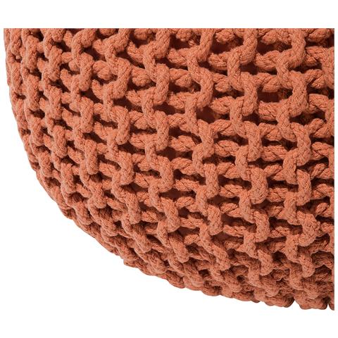 Pouf Poggiapiedi In Tessuto Rame 40 X 25 Cm Conrad - Foto 31