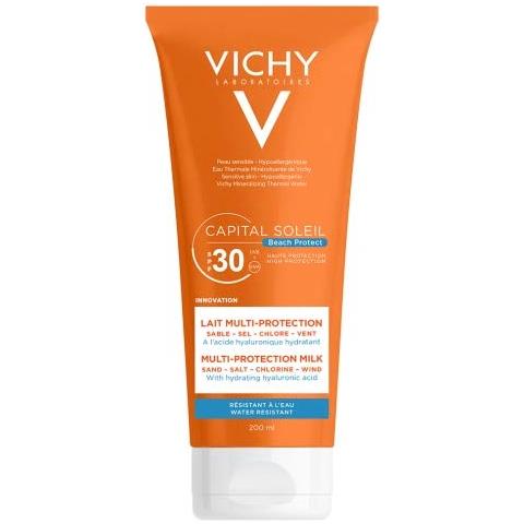 Vichy Capital Soleil Beach Protect Latte Spf30 - 200 Ml - Foto 1