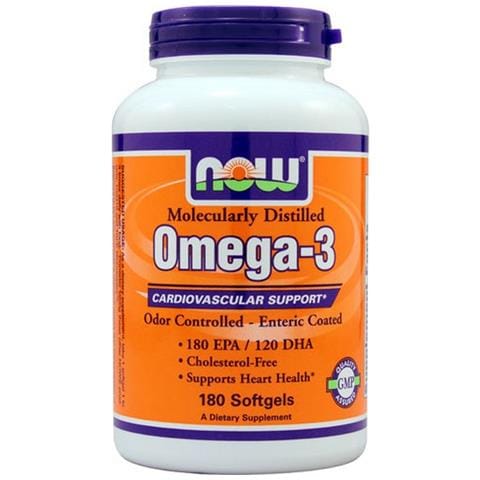 Omega-3 Molecular Molecularly Distilled, Enteric Coated - 180 Softgels - Foto 1