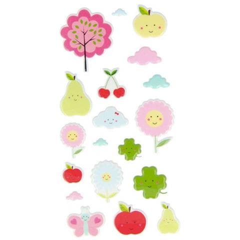 Adesivi Puffies - Frutti Adorabili - Foto 2