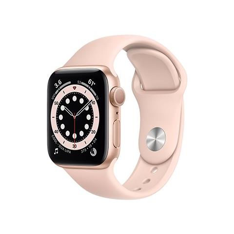 APPLE WATCH SERIES 7 GPS + CELLULAR, 41MM GOLD STAINLESS STEEL CASE WITH  GOLD MILANESE LOOP