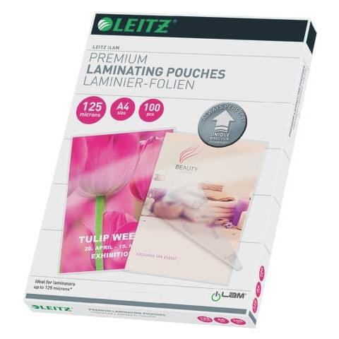 100 Pouches Ilam A4-216x303mm 125micron Leitz - Foto 2