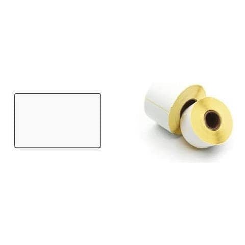 Etichette Ad. In Rotoli Per Stampanti Trasf. Termico Diretto 50x100 Cm Bianco Permanente 500 Pezzi - Ete50100 - Foto 1
