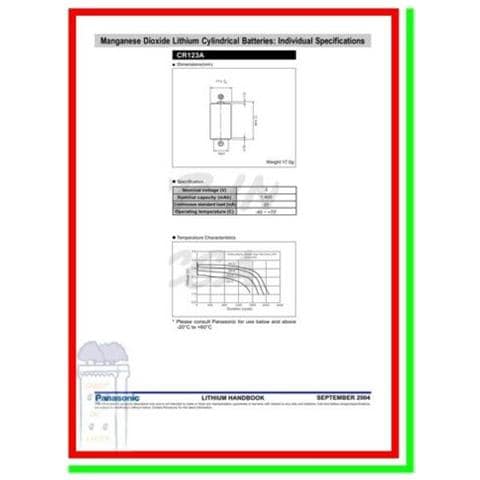 Batteria Allarme Compatibile Csi Lt3015 Pila Cr123 3v Per Rilevatori E Terminali Radio - Ministral - Ghibli - Orion - Vega - Sentinel - Ape - Foto 4