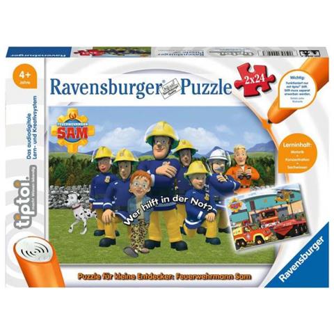Tiptoi Puzzle Fr Kleine Entdecker: Feuerwehrmann Sam (00046) - Foto 1