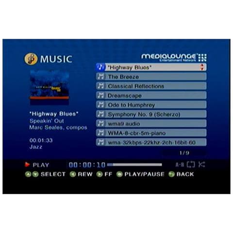 DSM-510, 802.11g, Bianco, MPEG1, MPEG2, MPEG4, WMV9, XVID, 0 - 45 °C, -25 - 55 °C, 10 - 95% - Foto 3