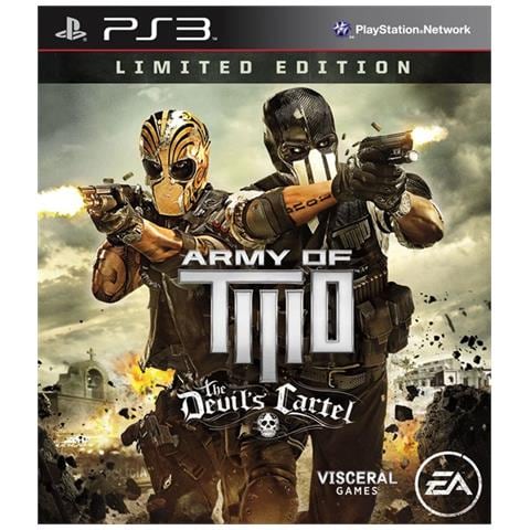 Army of Two: The Devils Cartel Limited Edition, PS3, PlayStation 3, Azione, M (Mature) - Foto 1