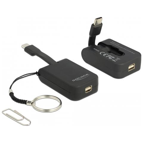 63939 cavo di interfaccia e adattatore USB Type-C mini DisplayPort Nero - Foto 2