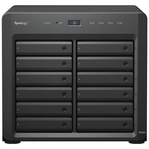 NAS DS2422+ 2 Slot 2.5"/3.5" Interfacce 1 x Gigabit Ethernet / 2 x USB 3.2 Ram 4 GB - Foto 1