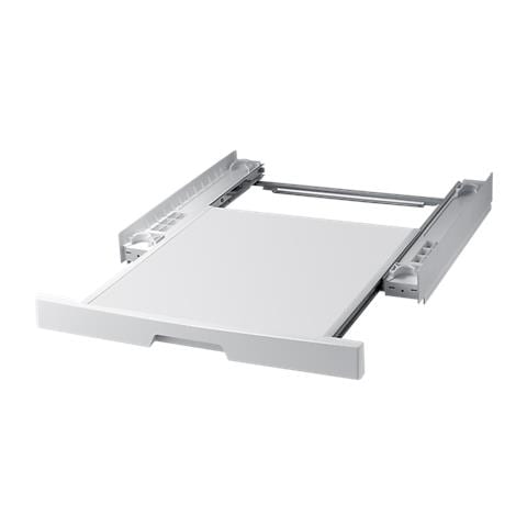 Kit Sovrapposizione Lavatrice - Asciugatrice Ai Control SKK-UDW con Ripiano Estraibile Colore Bianco - Foto 2