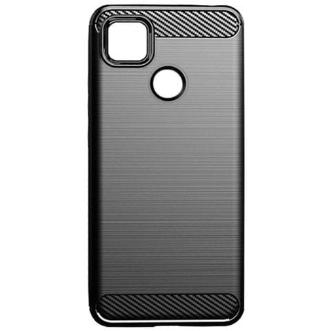 Custodia B-case Tpu Silicone Cover Case Per Xiaomi Redmi 9c Carbon Metal Black - Foto 2