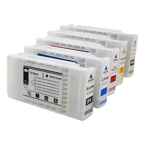 350ml Pigment Sc-t3000,t3200,t5000,t5200,t7000,t7200-ciano - Foto 1