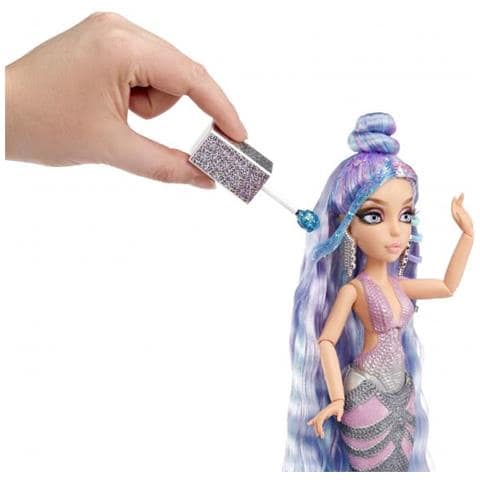 Mermaze Mermaidz - Orra - Bambola Alla Moda Sirena Deluxe Da 34 Cm - Cambia Colore In Acqua - Foto 3