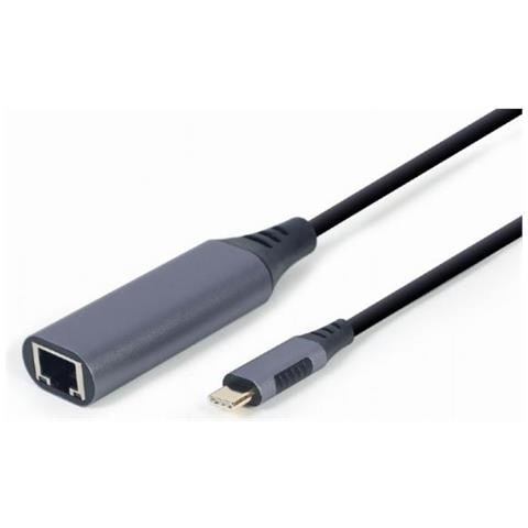 Adattatore Da Connettore Usb-c Cablexpert A Lan Gigabit Ethernet - A-usb3c-lan-01 - Foto 1