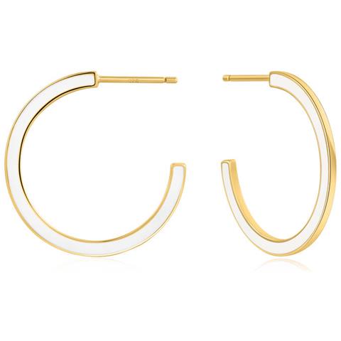 Orecchini Donna Ania Haie E028-06g-w Argento Puro 2,5 Cm - Foto 1