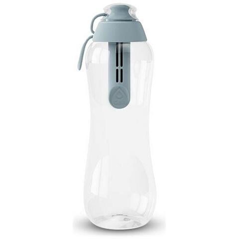 Bottiglia Filtrante Poz00970 Azzurro Grigio Acciaio 500 Ml - Foto 2