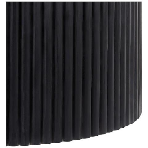 Tavolino Da Caffè Kirkwood Legno Di Mango Nero Con Contenitore - Foto 2