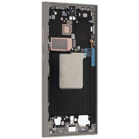 Frame Centrale Galaxy S24 Ultra Originale Service Pack, Grigio Scuro - Foto 4