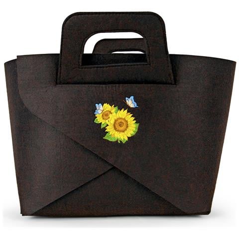 Picnic In Sunflowers Felt Bag Transformer (40 Cm) - Foto 1