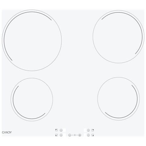 Timeless CH64CCW Bianco Da incasso Ceramica 4 Fornello (i) - Foto 1