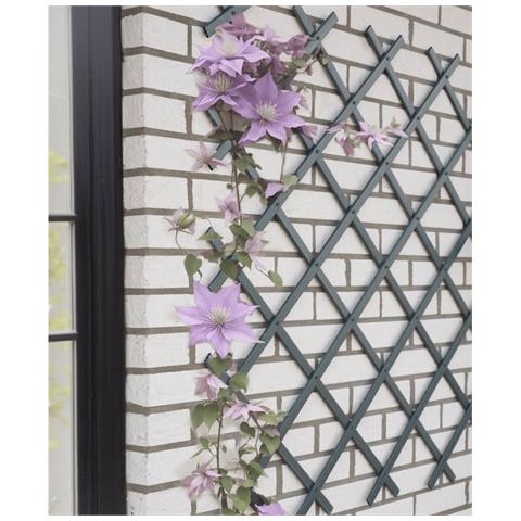 Traliccio Da Giardino 50x150 Cm In Pvc Antracite - Foto 1