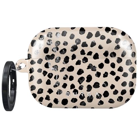 Custodia Per Airpods Pro 2 Modello Antigraffio Almond Latte, Beige - Foto 1