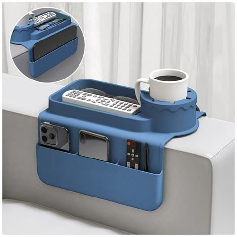 Sottobicchiere In Silicone Per Divano Grey - Foto 2