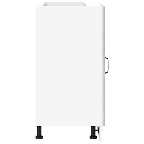 Mobile Base Lavello “Lyon” Grigio Cemento in Legno Multistrato - Foto 10