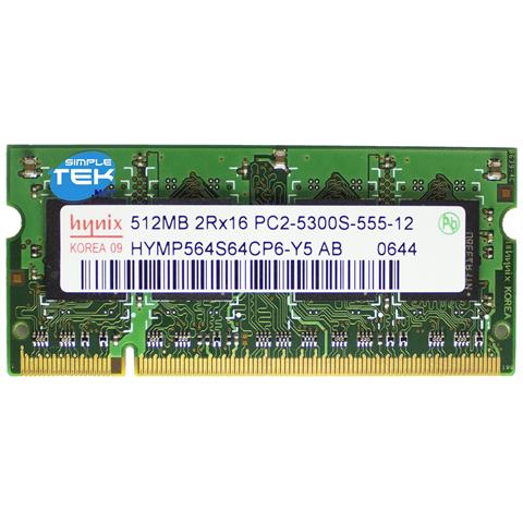 Memoria So-Dimm HMP564S64CP6-Y5 512 MB DDR2 667 MHz PC2-5300S - Foto 1