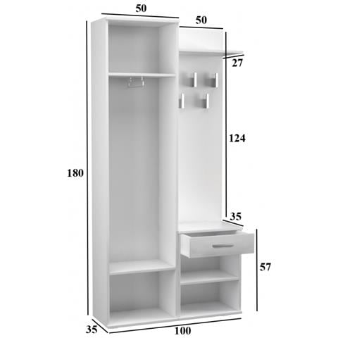 GAR DUO SONOMA armadietto da ingresso - Foto 2