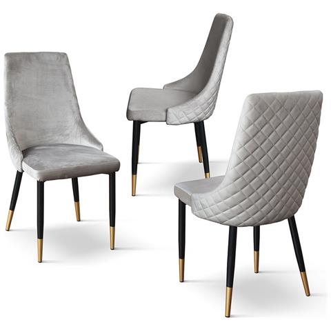 Arlette - Sedia Di Design Moderno In Velluto - Foto 2