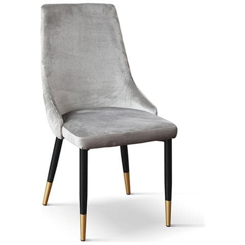 Arlette - Sedia Di Design Moderno In Velluto - Foto 1