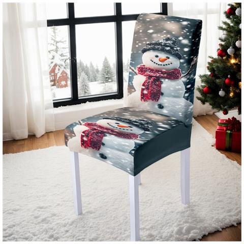 Coprisedia Natalizio Festivo - Fodera Decorativa Per Atmosfera Natalizia - Foto 2