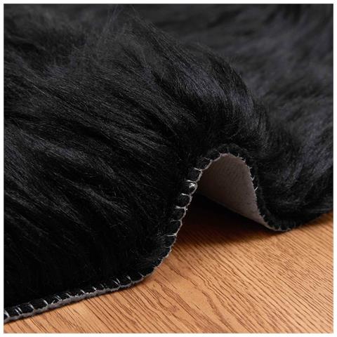 Tappeto Pecora Tafalla Nero 80 x 120 cm Poliestere - Foto 9