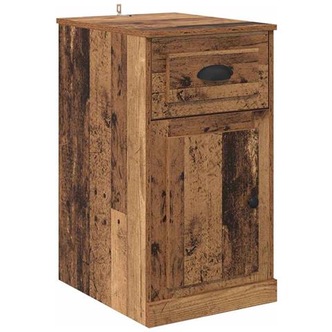 Mobile laterale Legno vecchio 40 x 50 x 75 cm Legno multistrato - Foto 1