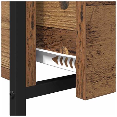 Tavolino da salotto Legno vecchio 70 x 50 x 54.5 cm - Foto 9