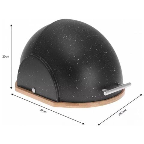 KB-7277 Portapane in bambù e acrilico per una facile conservazione - Foto 4