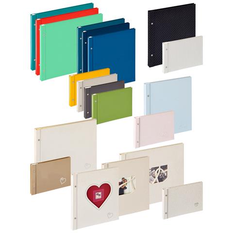 Album Con Spirale Metallica Sinfonia Wedding Forever, Bianco, 30x33 Cm - Foto 2