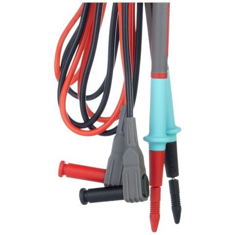 Cavi Di Misura Per Multimetro 1000v / 20a - Punta A Spillo, Isolamento In Silicone | Lunghezza 103cm, Ø3.5mm | Alta Flessibilità E Resistenza - Foto 2