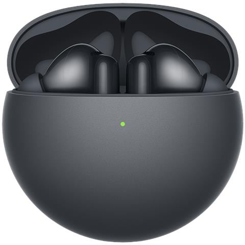 FreeBuds 7i in colorazione nera, con cancellazione attiva del rumore 4.0. Compatibili con iOS, Android e Windows. Fino a 35 ore di autonomia e ricarica rapida. - Foto 1