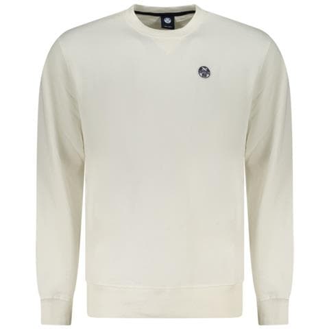 Sweat-shirt con zip© per uomo, bianca - Colore: Bianco, Taglia: 2XL - Foto 1
