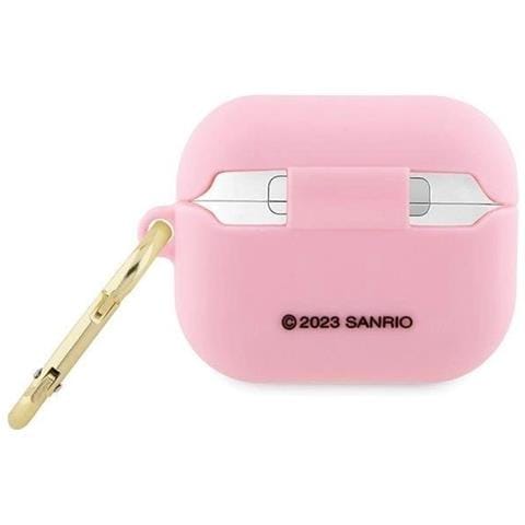 Custodia 3d In Silicone Hello Kitty Per Airpods Pro - Rosa - Foto 1