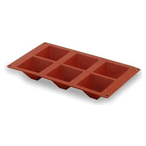 STAMPO IN SILICONE PIRAMIDALE A 6 CAVITÀ - Foto 1