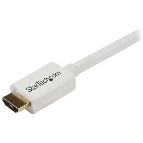Cavo HDMI ad alta velocità a parete CL3 bianco da 7 m - HDMI a HDMI - M / M - Foto 3