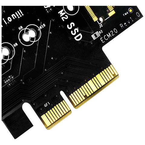 Adattatore PCIe da SATA a M. 2 - Foto 2